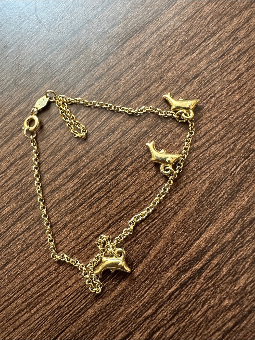 18 KGF Dolphin Charm bracelet - Women Jewelry